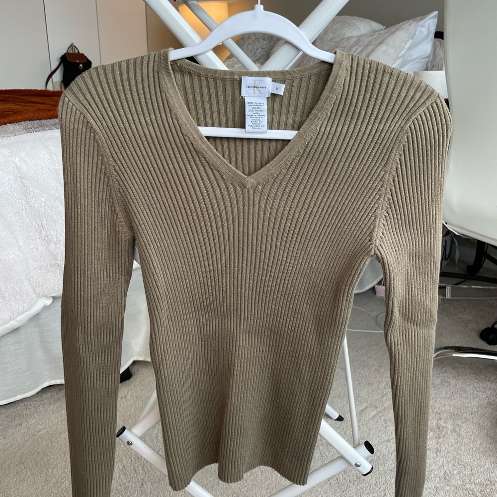 Calvin Klein Sweater Beige size M